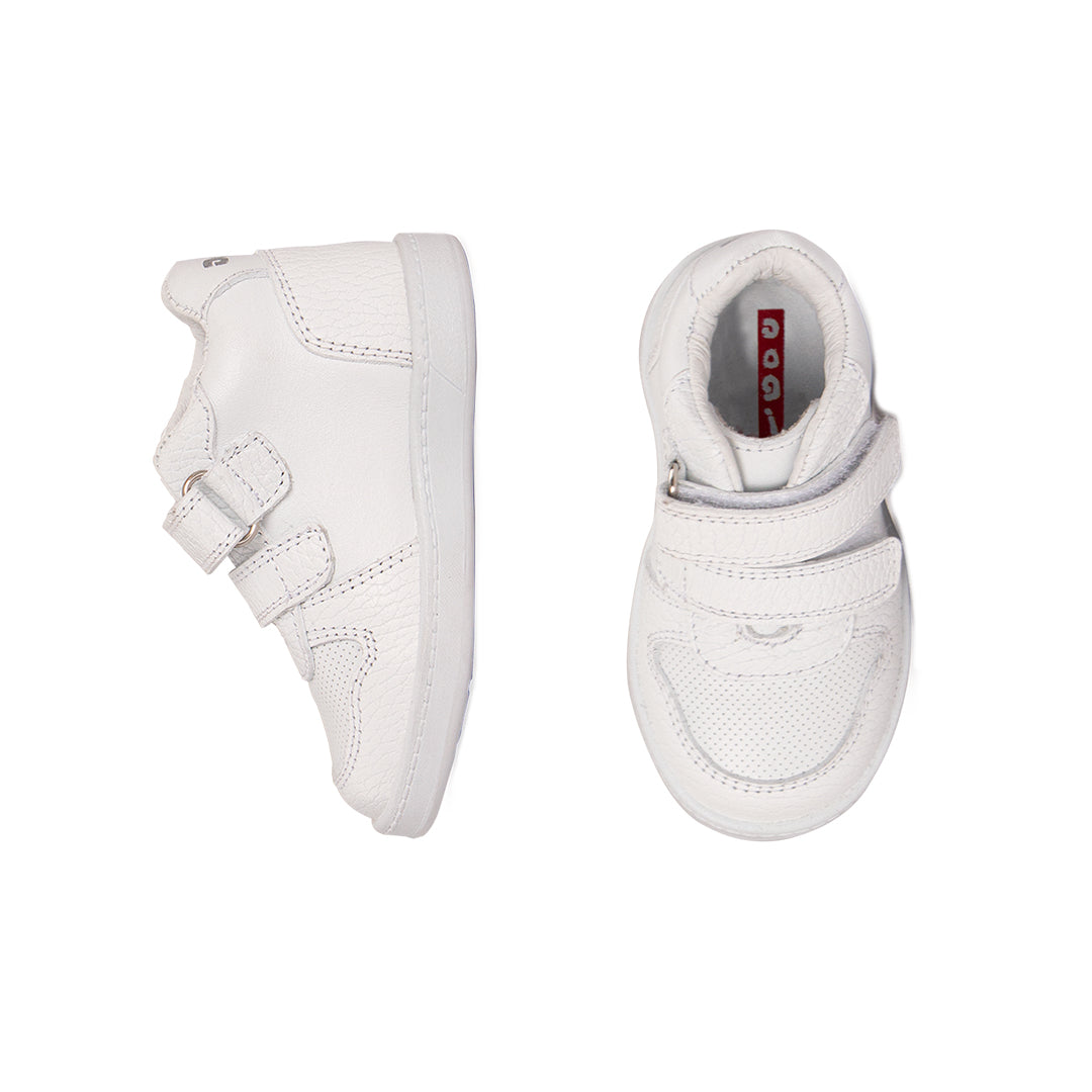 Tenis Piel Blanco Skatello 7329