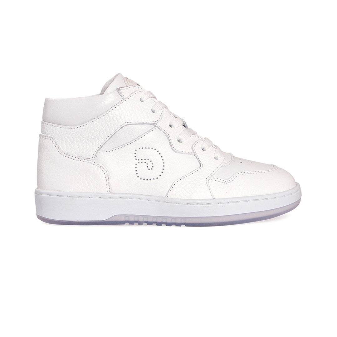 Tenis Piel Blanco Aries 10008
