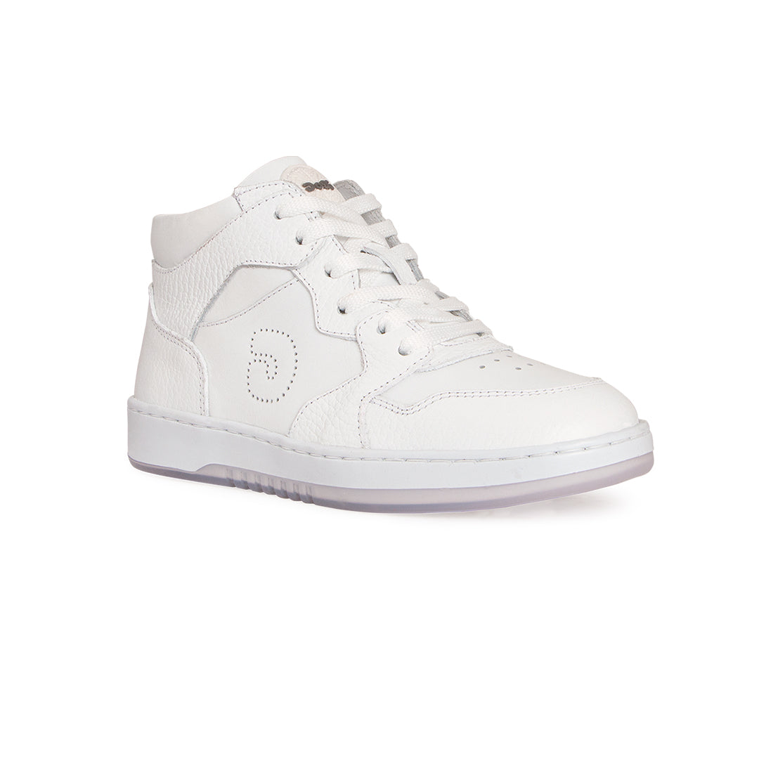 Tenis Piel Blanco Aries 10008