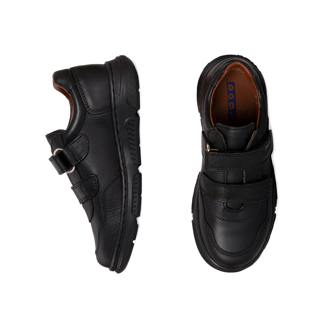 Zapato Piel Negro Strong 6322
