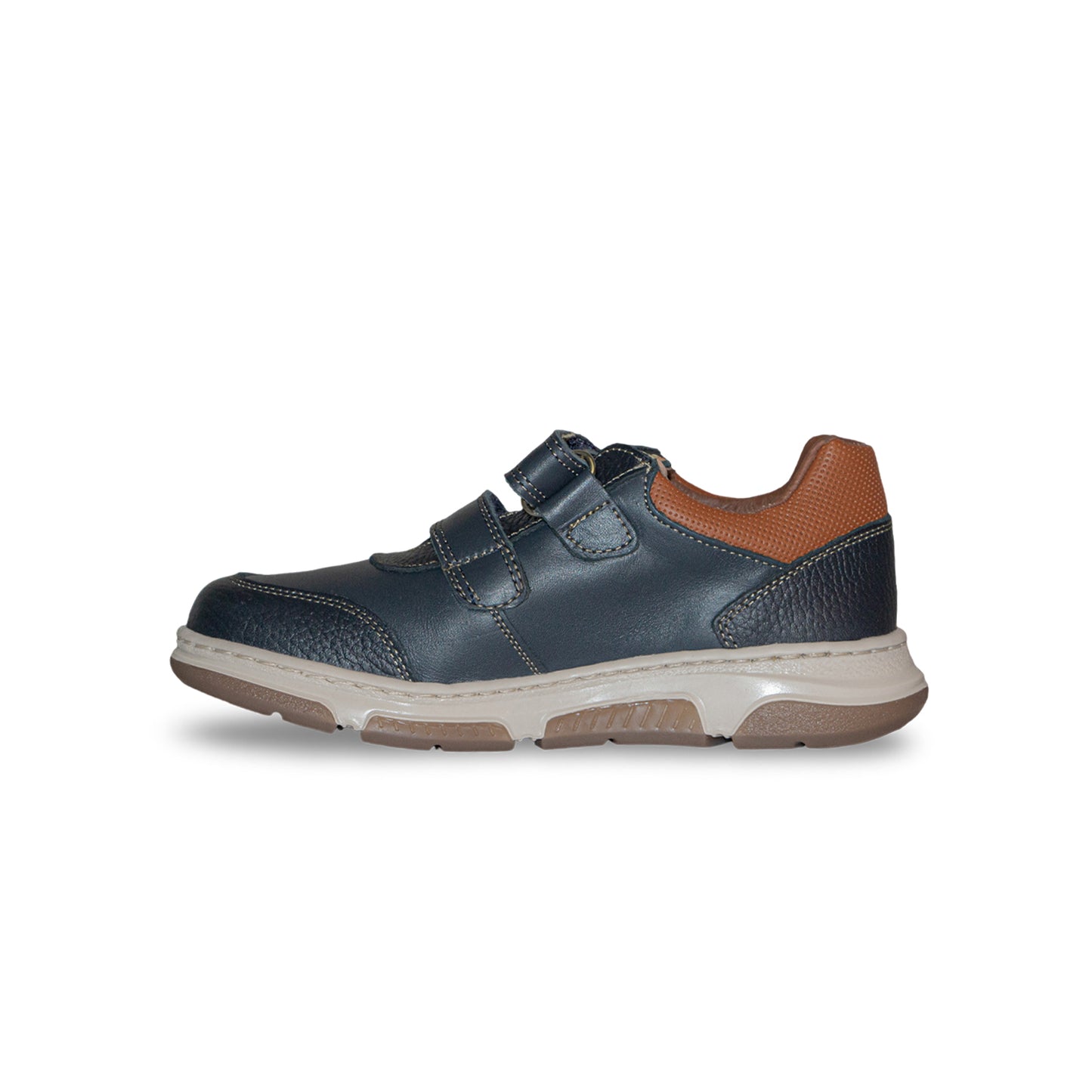 Zapato Piel Azul Strong 6340