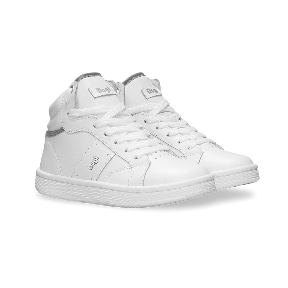 TENIS BLANCO ESCOLAR PIEL 7575
