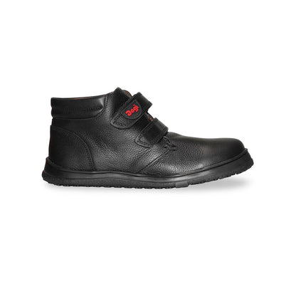 Calzado Escolar Negro Niño con Velcro 1306 Rhino