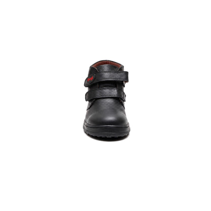 Calzado Escolar Negro Niño con Velcro 1306 Rhino