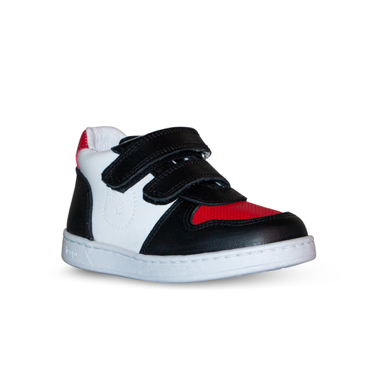 Tenis Piel Negro Skatello 7329