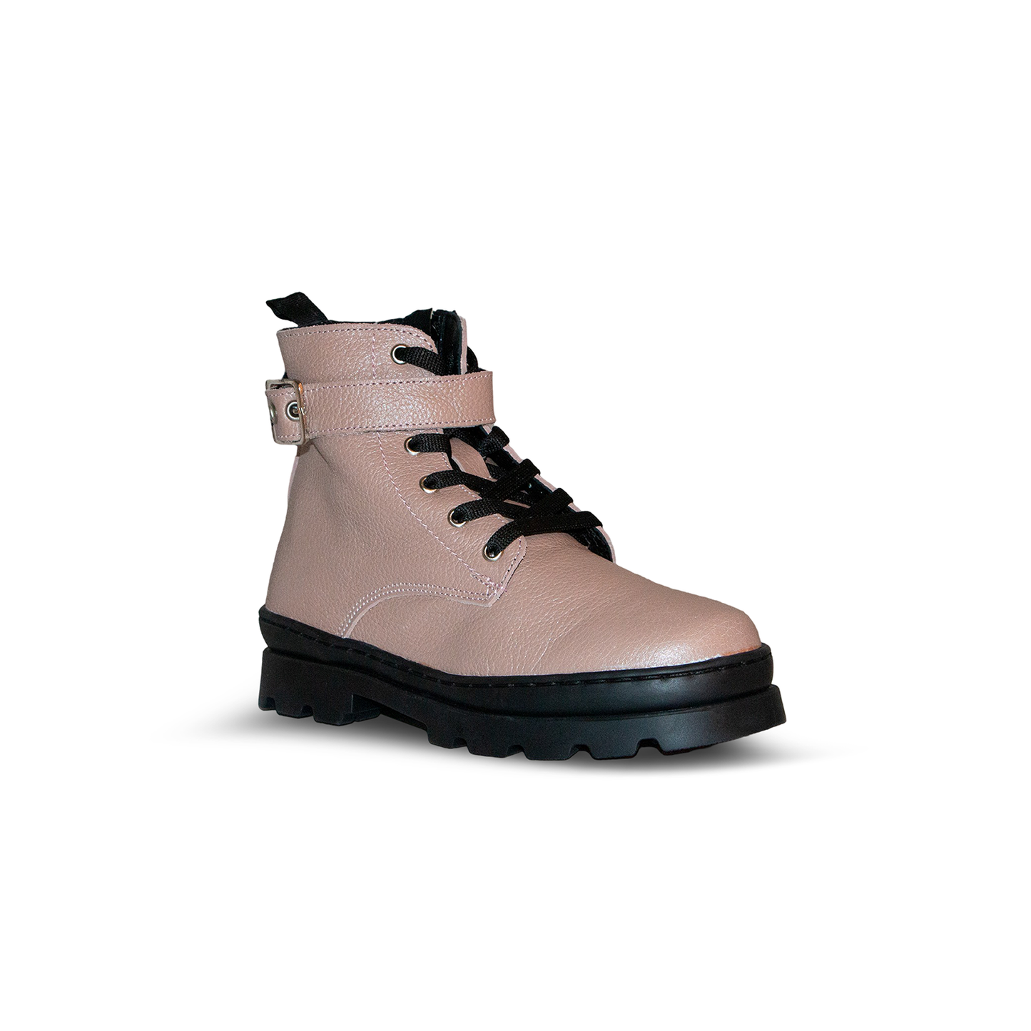 Bota Piel Rosa Fango 7619