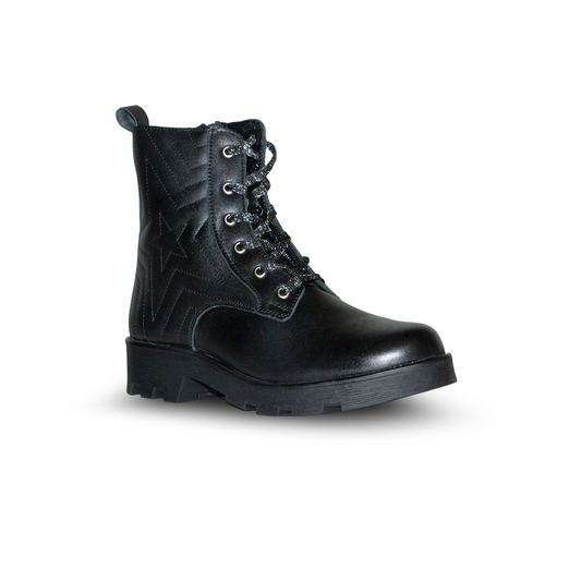 Bota Piel Negro Gretta 2877