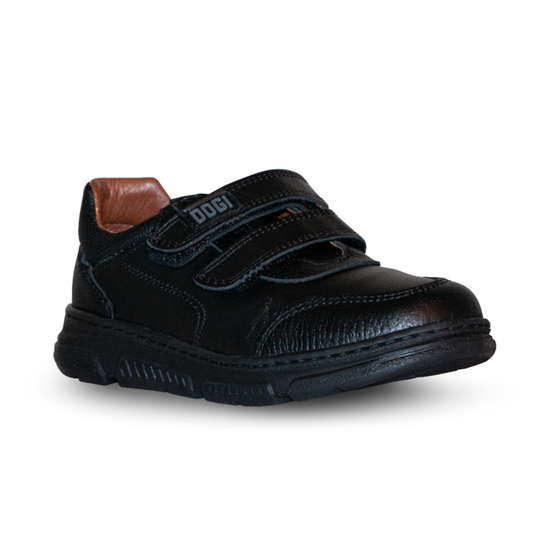 Zapato Piel Negro Strong 6340
