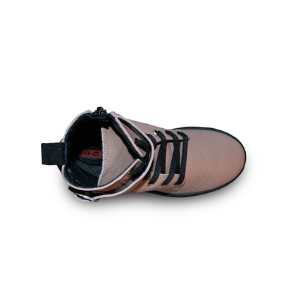 Bota Piel Rosa Fango 7619