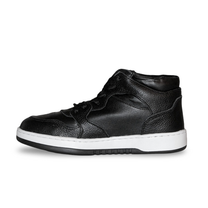 Tenis Piel Negro Aries 10008