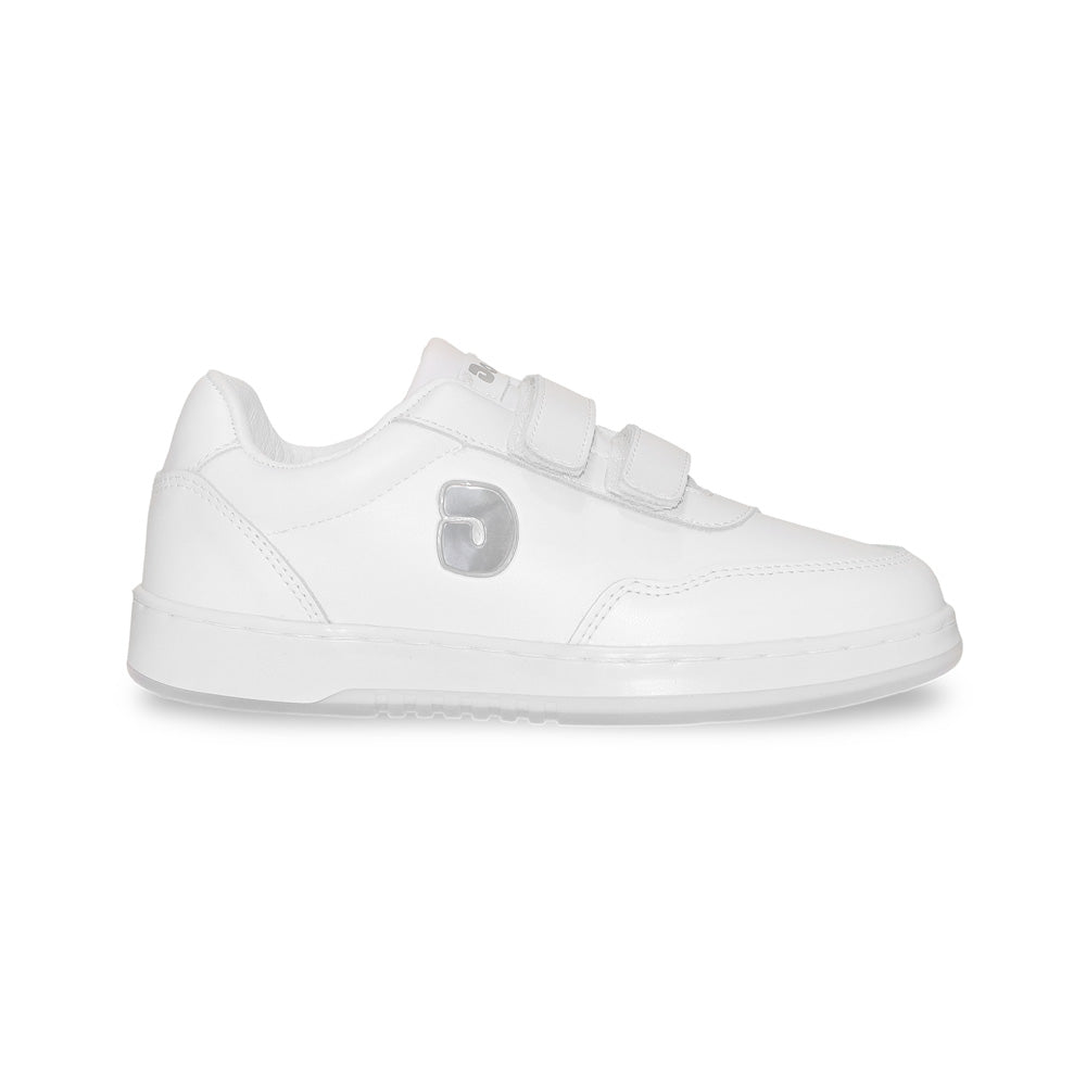 TENIS BLANCO CON VELCRO DE BOTA 7575