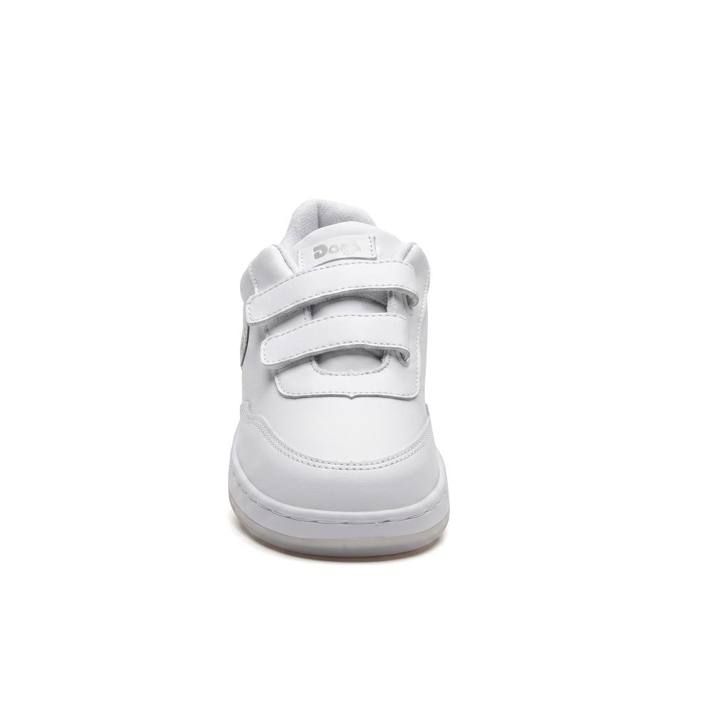 TENIS BLANCO CON VELCRO DE BOTA 7575