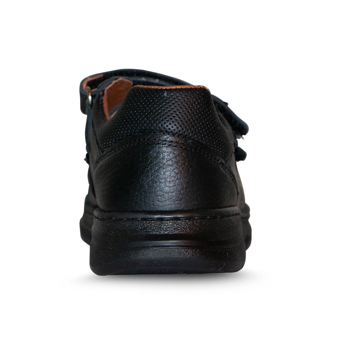 Zapato Piel Negro Strong 6340