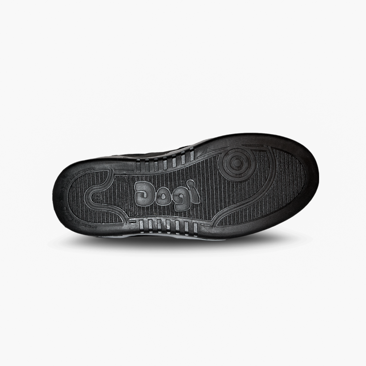 Tenis Piel Negro Aries 10008