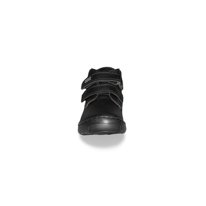 Botin Negro Escolar Velcro ALEX NIÑO 5016