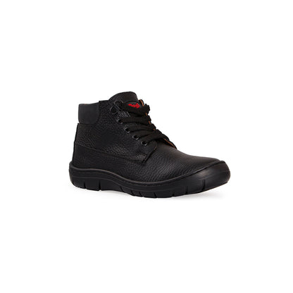 Botín Escolar Piel Negro ALEX NIÑO 5032