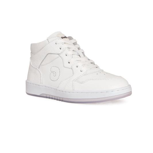 Tenis Piel Blanco Aries 10008