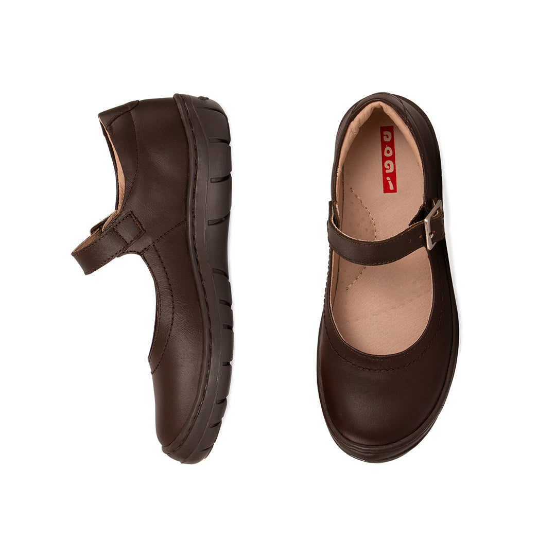 Mary Jane Piel Café Alex 7434