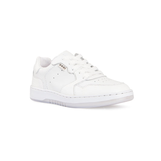 Tenis Piel Blanco Aries 10002