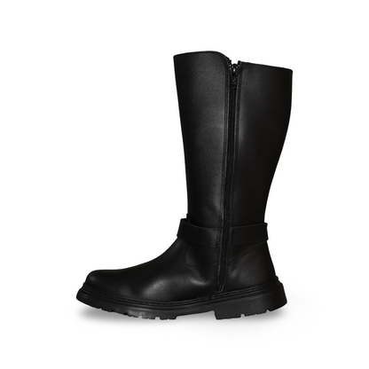 Bota Campera Alta Negro 9811