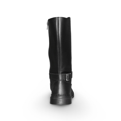 Bota Campera Alta Negro 9811