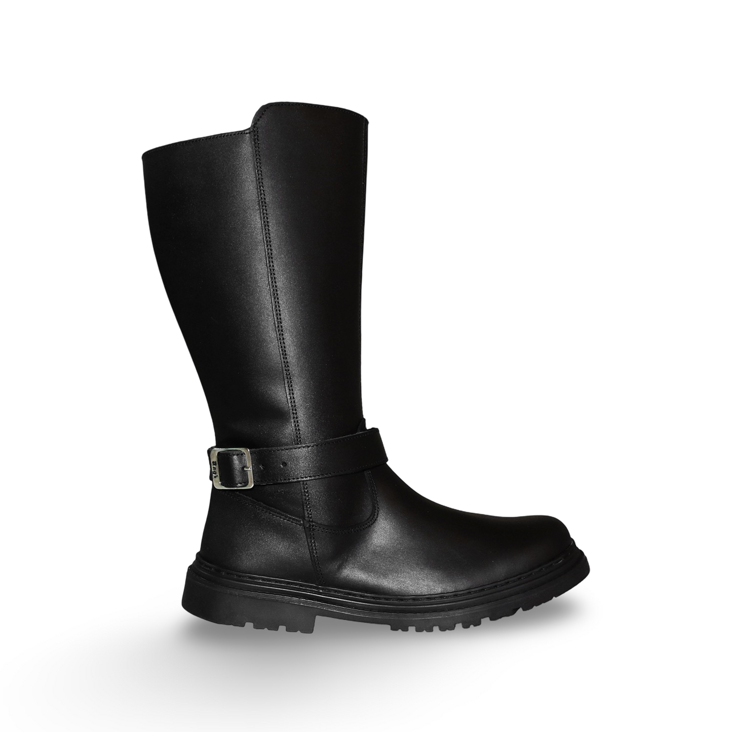 Bota Campera Alta Negro 9811