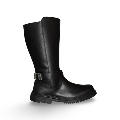 Bota Campera Alta Negro 9811