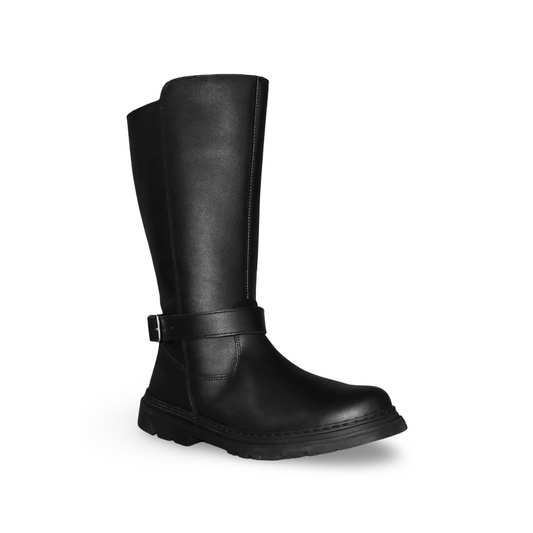 Bota Campera Alta Negro 9811