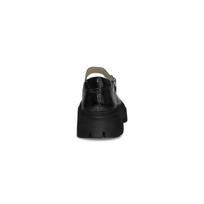 Zapato Escolar de Piel Charol Negro para Niña con hebilla marca Dogi 9900