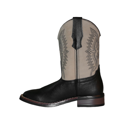 BOTA VAQUERA WOODY Rhino Negro Vesubio Sand