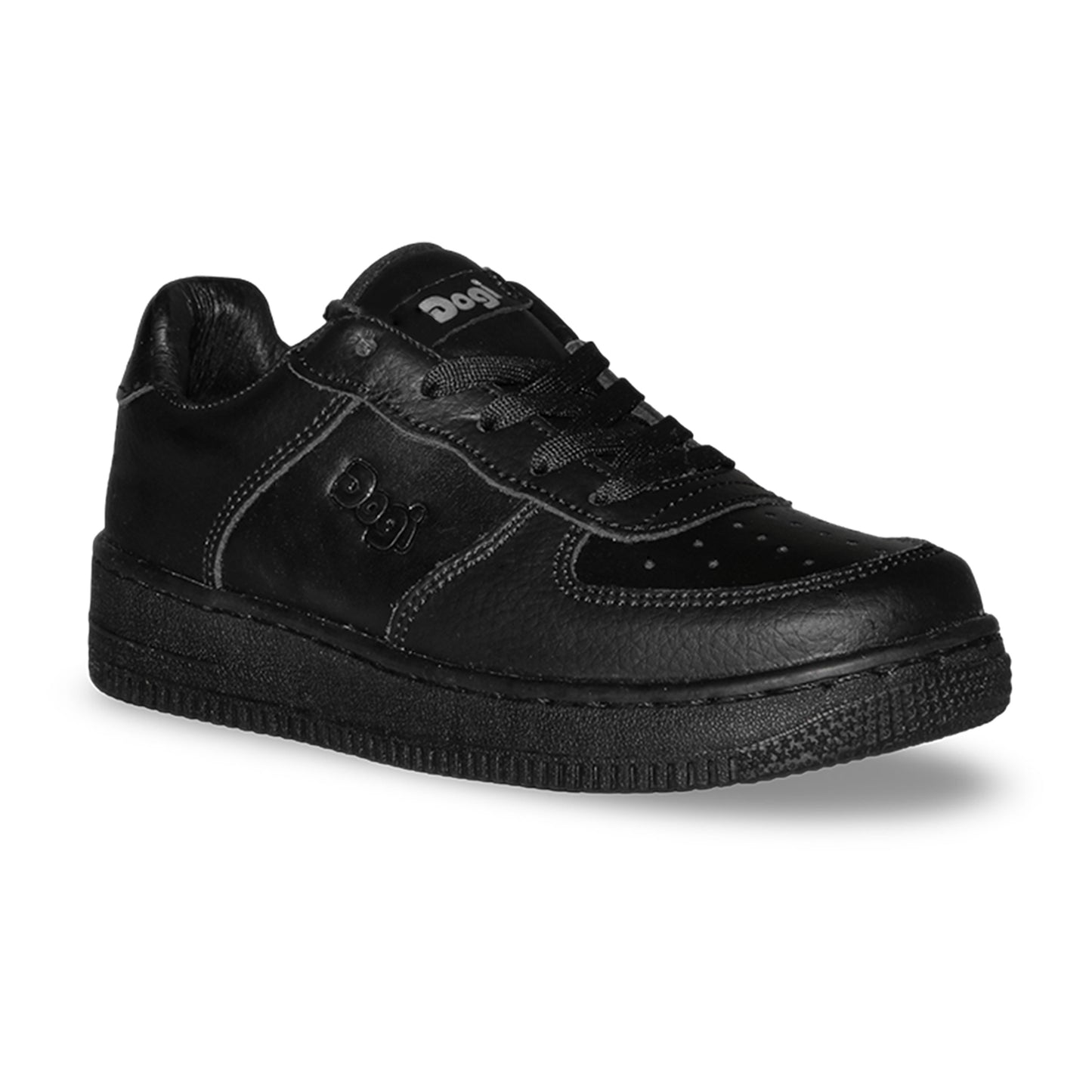 Tenis Negro de Piel Urbano marca Dogi 7243