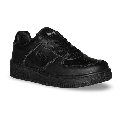 Tenis Negro de Piel Urbano marca Dogi 7243