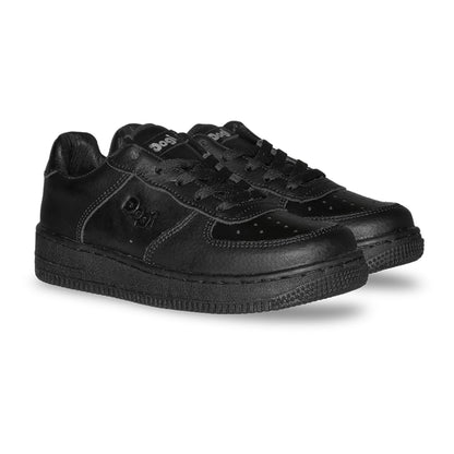 Tenis Negro de Piel Urbano marca Dogi 7243