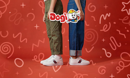 Tenis Blanco Choclo de Piel Dogi 7360