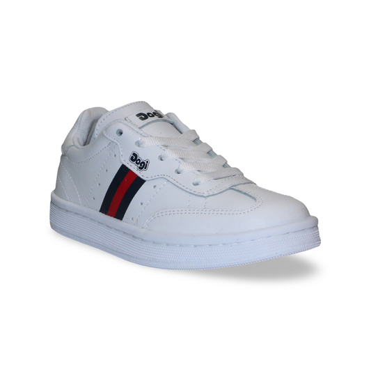 Tenis Blanco Choclo de Piel Dogi 7360