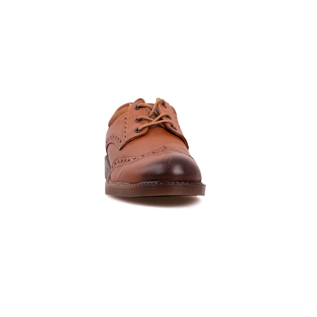 Zapato de Piel Casual para Niño - Napa Miel